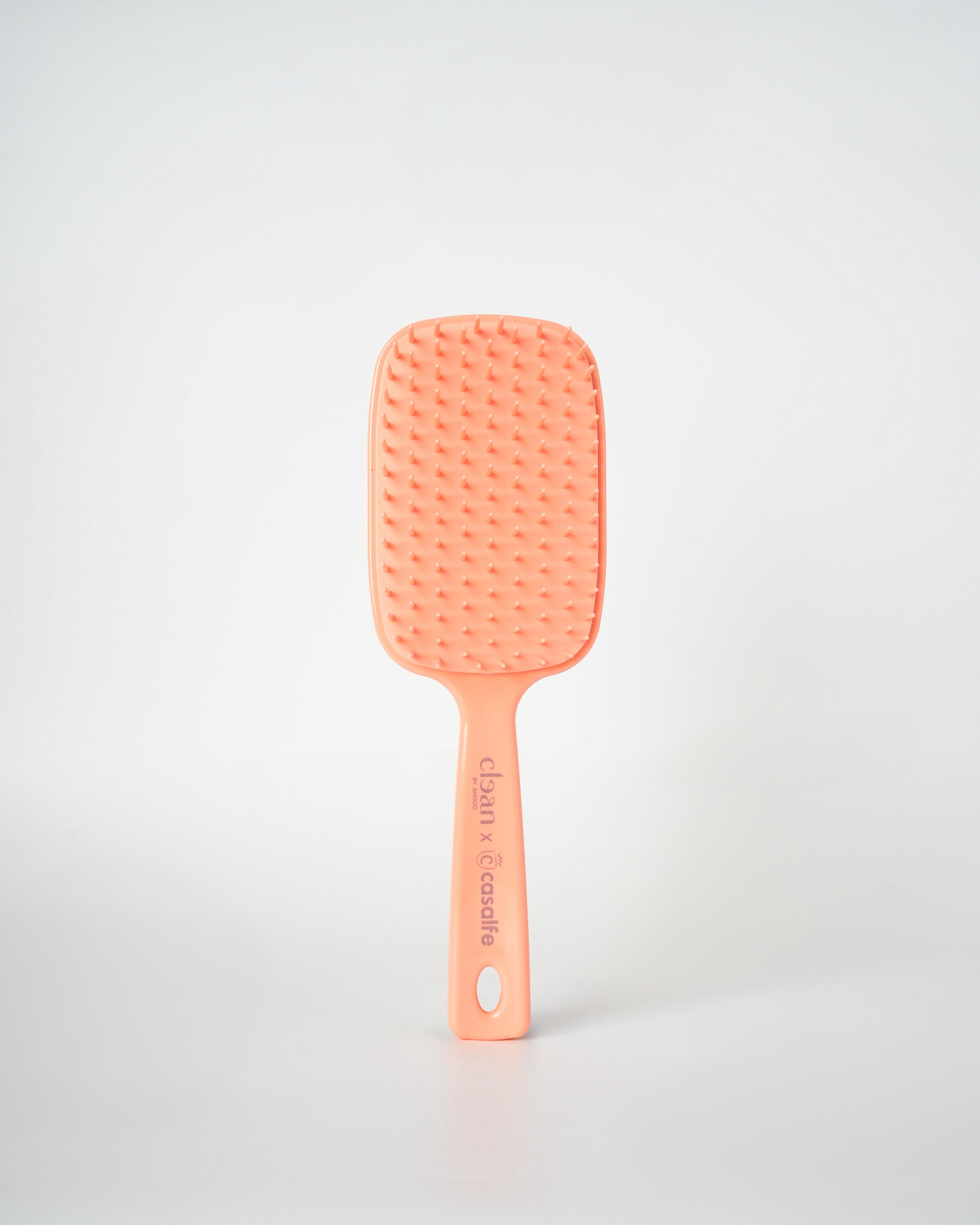 Curly Hair Brush - Coral