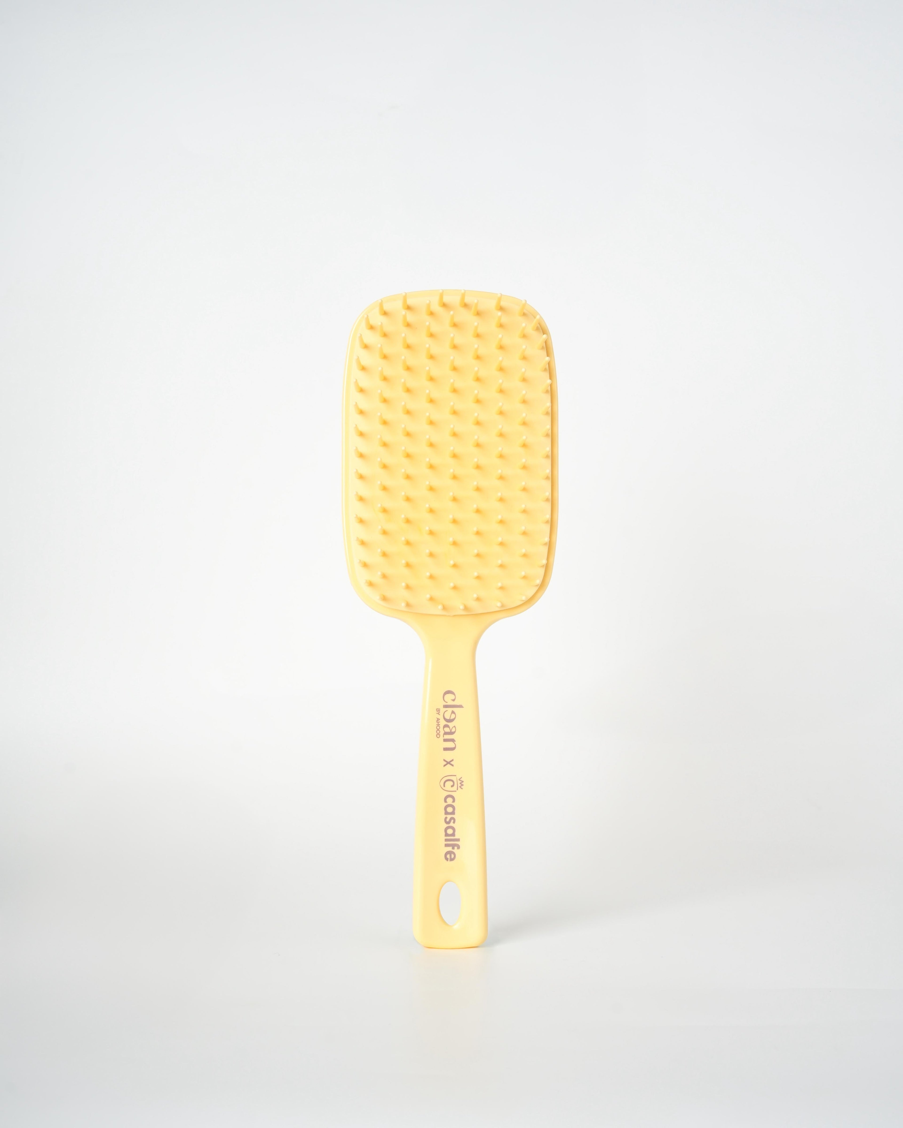 Curly Hair Brush - Yellow