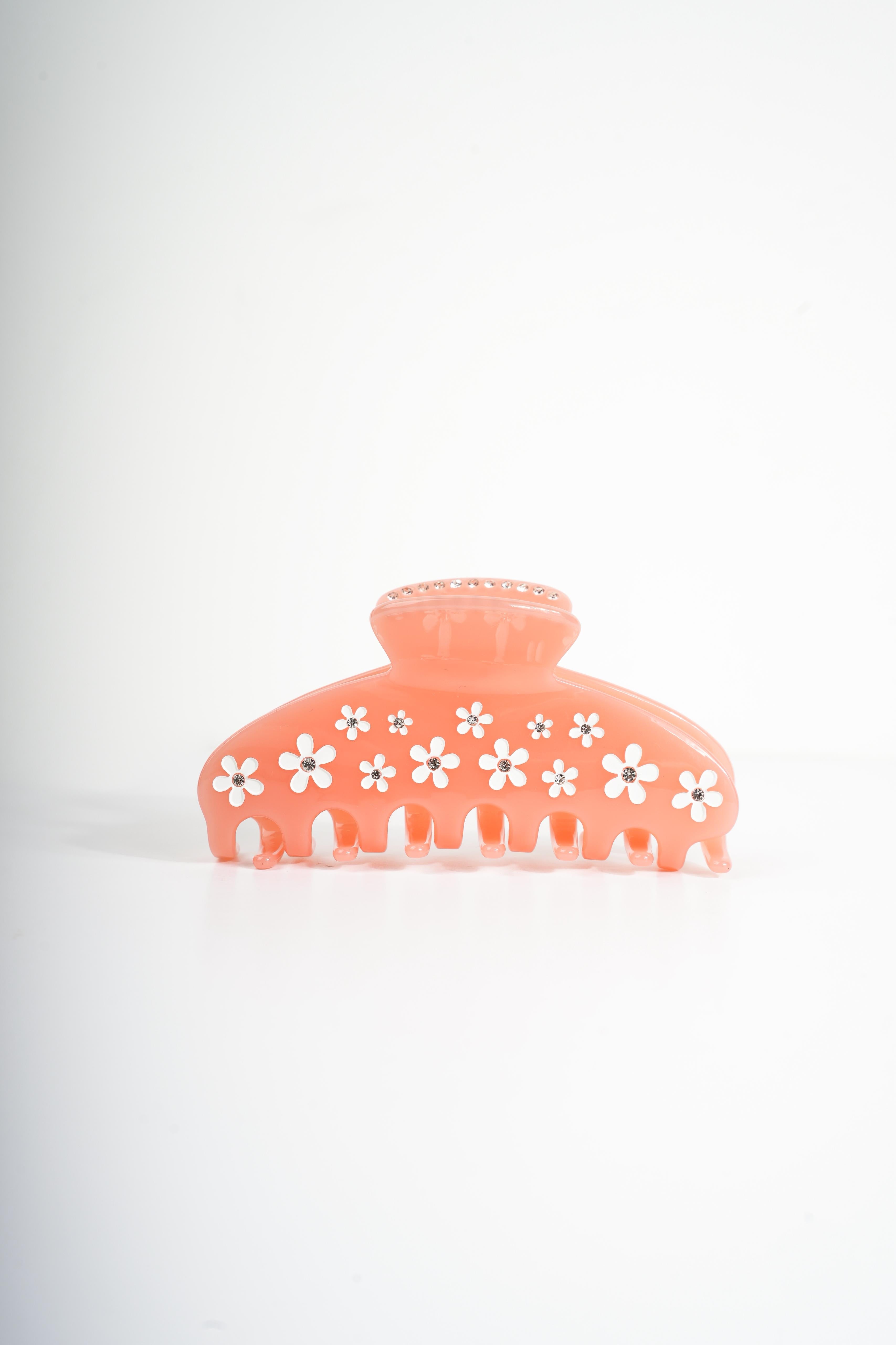 Hair Clip - Clean by Ahood x Casalfe - Coral Floral