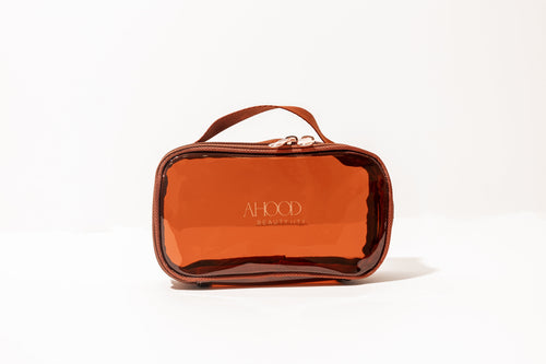 2in1 Cosmetics Brown Bag