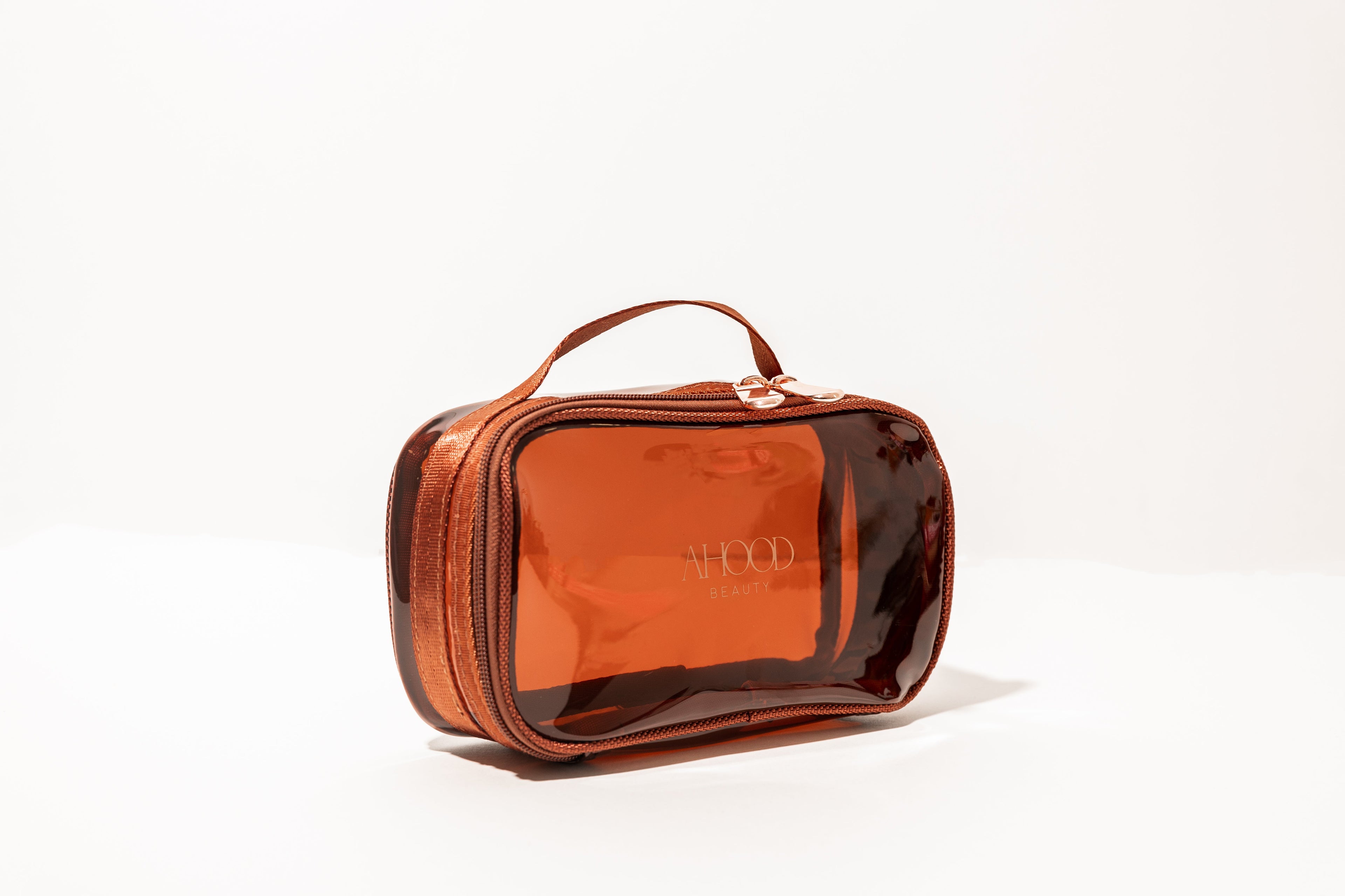 2in1 Cosmetics Brown Bag